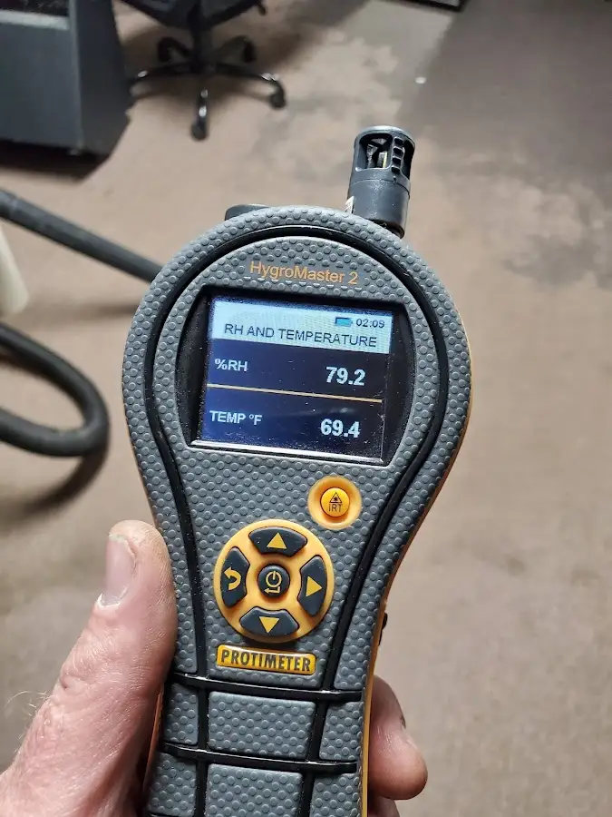 Moisture meter humidity assessment for Fire & Smoke Damage Restoration in Montville
